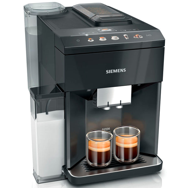 Siemens TQ 515D09 EQ.500 Piano black - Espresso-Automat - 15 Bar