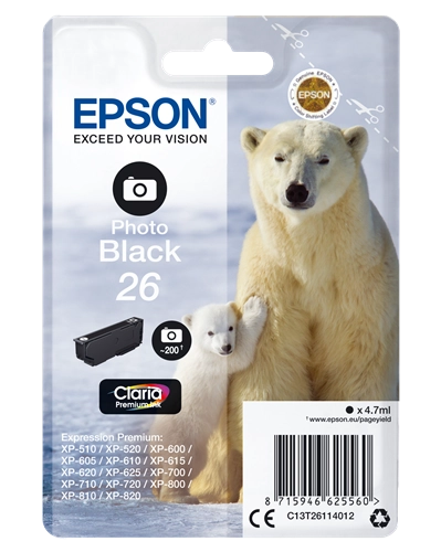 Epson Photo Black 26