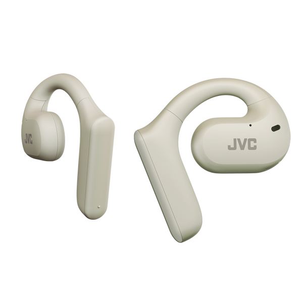 JVC HA-NP35T-W Nearphones – Open-Ear-Kopfhörer, Weiß