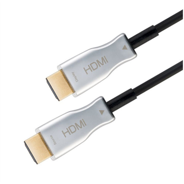 Goobay 59806 – optisches Hybrid-HDMI-Kabel, 20 m, Schwarz