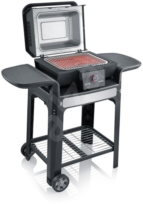 Severin PG 8139 SEVO Smart Control GTS – Elektrogrill mit Wagen