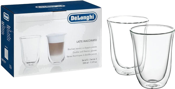 De'Longhi Thermoglas Latte Macchiato 2er Set