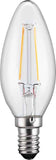 Goobay LED Lampe »Filament Kerze für E14 Fassung, 2,8 Watt«