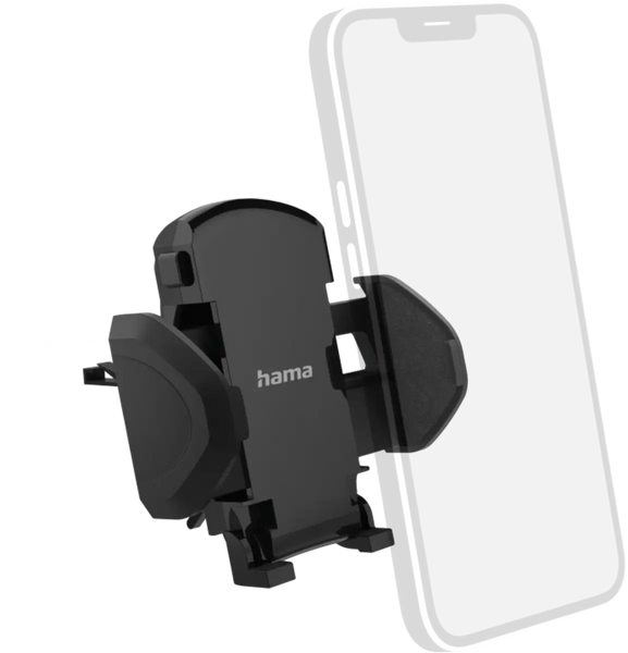 Hama 201519 Uni-Smartph.-HalterMove,Vent - Schwarz