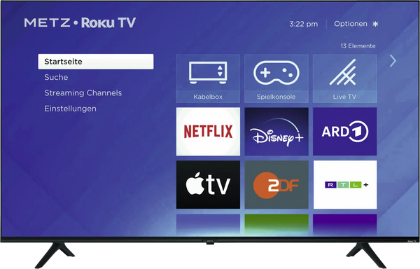 Metz 43MUF6001Z – 43-Zoll-4K-Fernseher