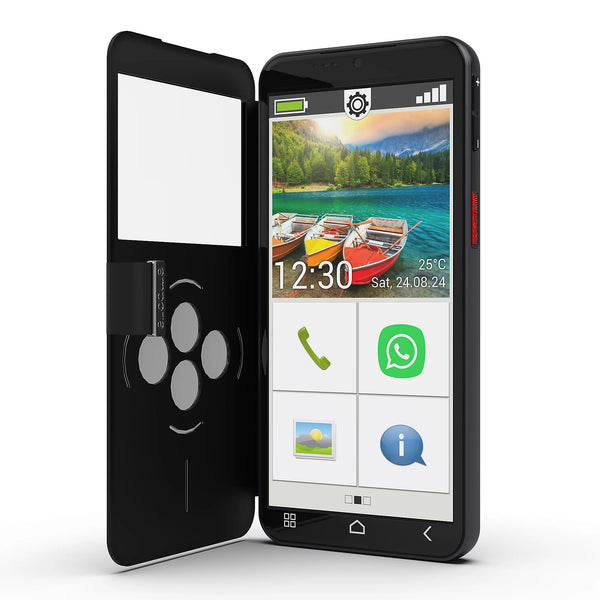 EMPORIA 5,5" SMART.6lite Senioren-Smartphone inkl. Smart-Cover Android 13