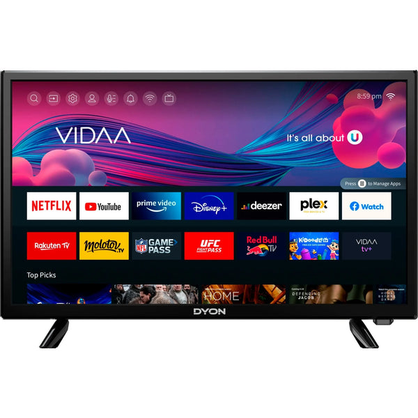 DYON Smart 24 VX LED-Fernseher 24" (60cm) HD-Ready Schwarz