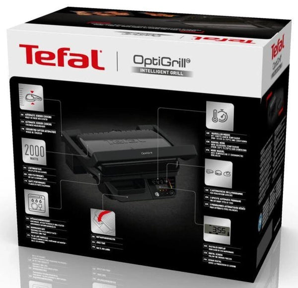 Tefal – Optigrill ackerschott schwarz GC7P08 smart
