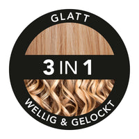MAXXMEE
Haarstyler Lockenstab Glätteisen
Locken & Glätten, 150-230°C, Kaltspitze zum Anfassen