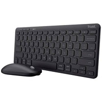 Trust Lyra Compact Tastatur & Maus Schwarz Qwertz