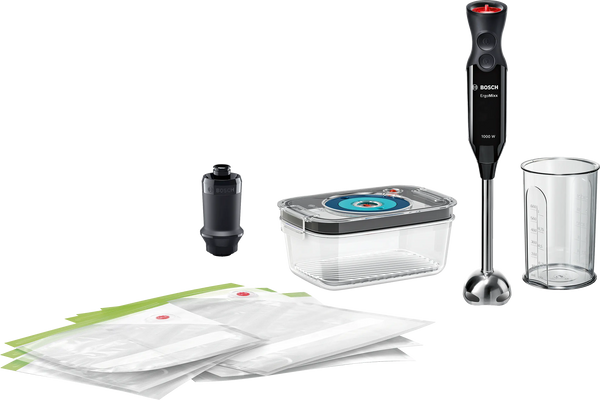 Bosch ErgoMixx MS6CB61V1 – Stabmixer mit Vakuum-Frischhaltesystem