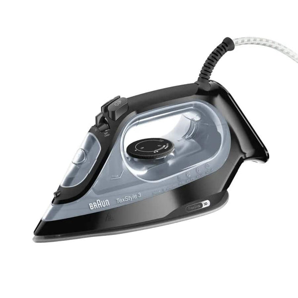 Braun TexStyle 3 SI3055BK – Dampfbügeleisen, Schwarz