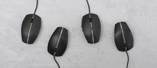 Cherry Gentix 4k Kabelgebundene Maus - Höchste Präzision im Office – auch auf 4K Monitoren