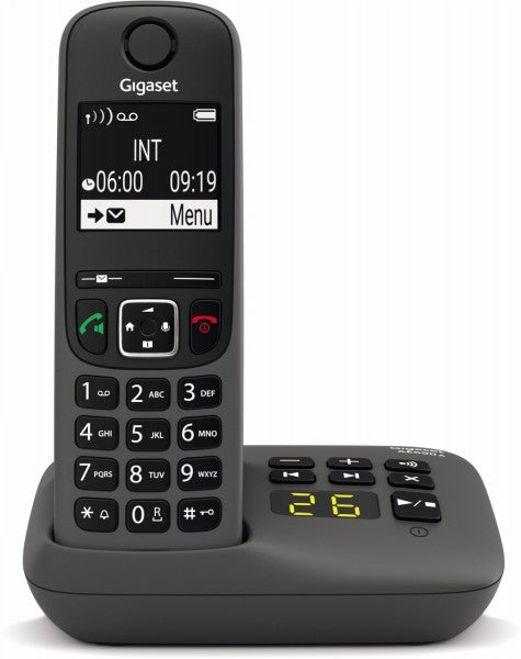 Gigaset AS690A Trio - Téléphone fixe sans fil avec répondeur, 3 Gigaset AS690A Trio - Téléphone fixe sans fil avec répondeur, 3