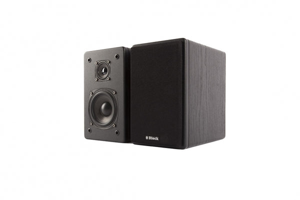 Block S-10 – passive Stereo-Lautsprecher, Paar, Schwarz