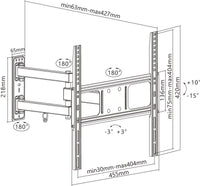 TV-Wandhalterung Basic FULLMOTION (M)