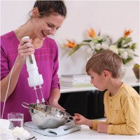 Braun MQ 7005B WH Stabmixer weiß/silber- Pürierstab
