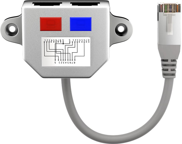 LAN-Kabel-Verteiler (Netzwerkdoppler), Y-Adapter