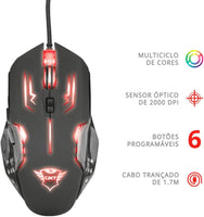 Trust Rava Illuminated Gaming maus