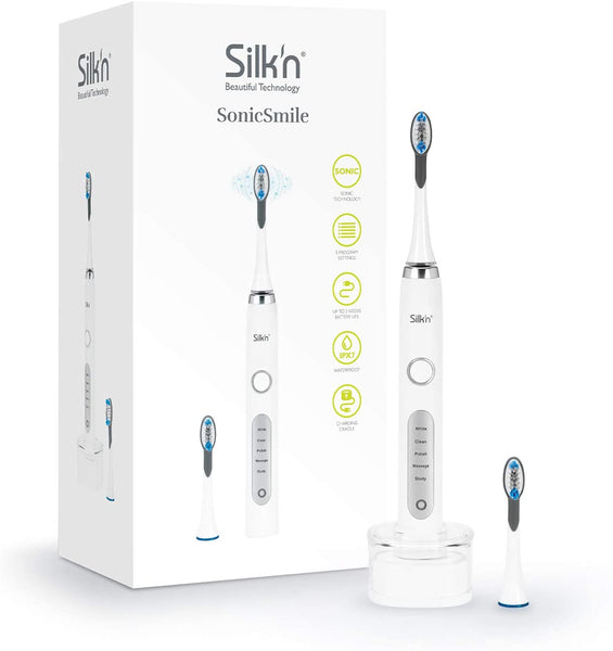 Silk'n SonicSmile - Elektrische Zahnbürste für Saubere & Weiße Zähne