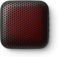 Philips Audio Bluetooth Lautsprecher S2505B/00 mit LED-Leuchten (Integriertes Mikrofon, Robust und IPX7-wasserdicht, 10 Stunden Spielzeit, 20 m Reichweite) Schwarz