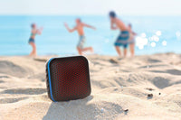 Philips Audio Bluetooth Lautsprecher S2505B/00 mit LED-Leuchten (Integriertes Mikrofon, Robust und IPX7-wasserdicht, 10 Stunden Spielzeit, 20 m Reichweite) Schwarz