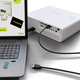 Goobay 41084 Ultra HiSpeed 8K HDMI Kabel, 48 Gbit/s - bis 10K/ 8K@60HZ/ 4K@120HZ - 4320p - Ultra HD, Full HD, HDTV, 3D, eARC, HDCP, Ethernet - 2.1 Series