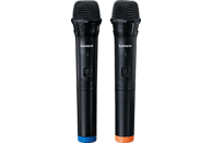 LENCO PA-220BK - Bluetooth - Lichteffekte - 2 Mikros - Bluetooth Lautsprecher (Aktiv, Schwarz) Produkt bewerten| Art.-Nr. 92884770 | LENCO TV & Audio Lautsprecher Bluetooth-Lautsprecher