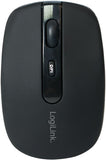 LogiLink ID0078A Optische Bluetooth Maus, 1000/1600 DPI schwarz