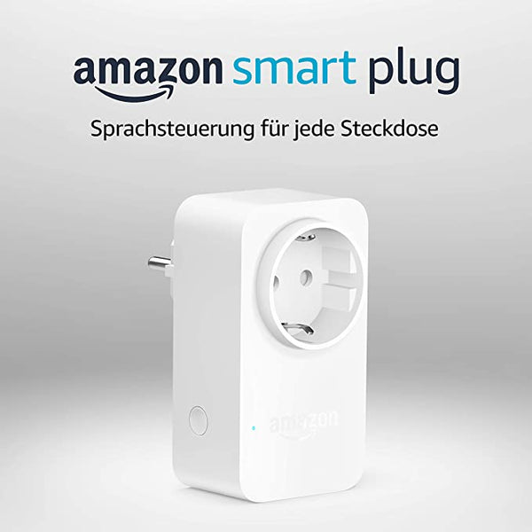 Amazon Smart Plug (WLAN-Steckdose), funktioniert mit Alexa, Gerät "Zertifiziert für Menschen"