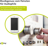Goobay 63832 AUX-Kabel, Audiokabel, Verbinduskabel, Klinkenkabel, Klinke 3,5mm Stecker (4-Pin, Stereo) > Klinke 3, 5 mm Stecker (4-Pin, Stereo), 4-polig, 3Meter, schwarz