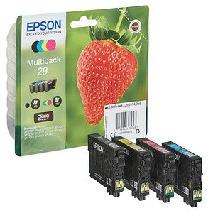 Epson 29 Erdbeere Schwarz / Mulitpack