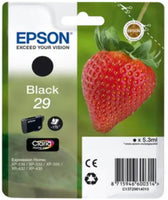 Epson 29 Erdbeere Schwarz / Mulitpack