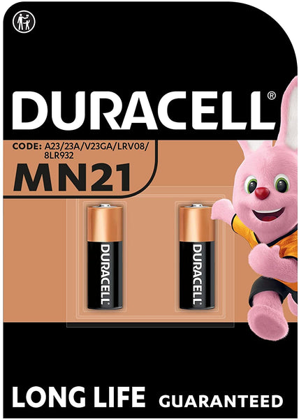 Specialty Alkaline MN21 Batterie 12 V, 2er-Packung (A23 / 23A / V23GA / LRV08 / 8LR932)