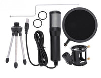 Profi Kondensator Mikrophone mit 3Bein Stativ USB