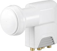 Twin Quad Octo LNB Goobay Universal LNB  Sat LNB 40 mm gold