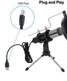 Profi Kondensator Mikrophone mit 3Bein Stativ USB