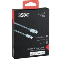 3sixt Lightning Sync- und Schnellladekabel