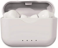Denver TWE-37 True Wireless Bluetooth Kopfhörer mit Ladehülle creme