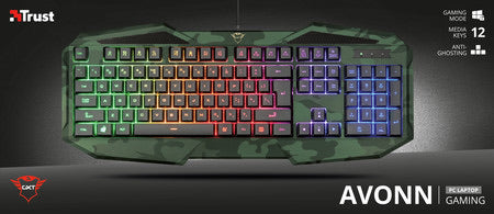 Trust Avonn Gaming Keyboard Camo