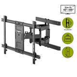 TV-Wandhalterung Pro FULLMOTION (XL) für Fernseher von 43' bis 100' (109-254 cm) , vollbeweglich bis 60kg.