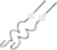 KRUPS 3 MIX 7000 Handmixer F60814 | 500W | ergonomischer Griff des Mixers, stufenloser Geschwindigkeitsregler | Turbo- & Auswurftaste | Schneebesen & Knethacken aus Edelstahl | Weiß