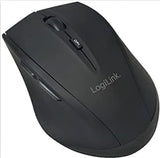 LogiLink ID0032A Lasermaus 5 Tasten, 1600dpi und Stromsparmodus schwarz