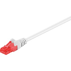 GOOBAY 68639 Cat.6 Patchkabel, U/UTP, 15 m, weiß