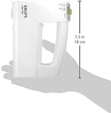 KRUPS 3 MIX 7000 Handmixer F60814 | 500W | ergonomischer Griff des Mixers, stufenloser Geschwindigkeitsregler | Turbo- & Auswurftaste | Schneebesen & Knethacken aus Edelstahl | Weiß