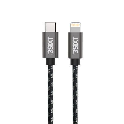 3sixt Lightning Sync- und Schnellladekabel