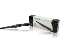 Remington Lockenstab Pearl Profi CI95, kegelförmig, LCD-Display, hochwertige Keramikbeschichtung mit echten Perlen, schwarz