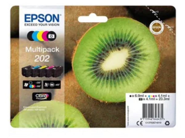 Epson 202 Multipack Kiwi Original Druckerpatrone T02E740