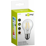 Filament LED Birne, 4W (ersetzt 39W), Sockel E27, warm-weiß, EEK: A++