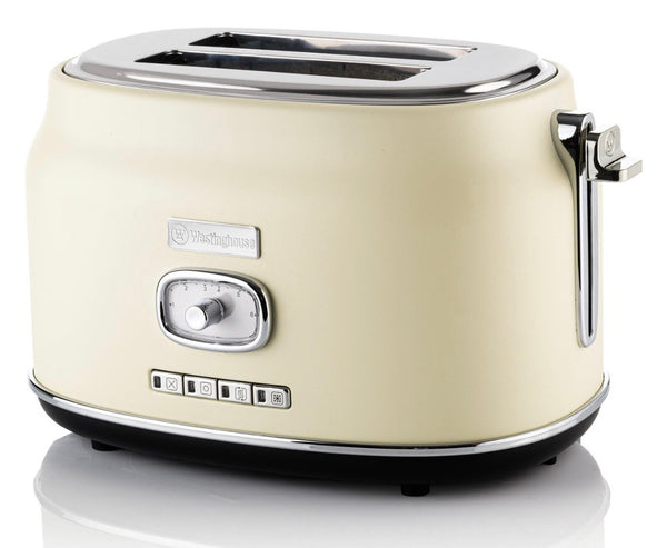 Westlinghouse Zwei-Schlitztoaster Retro WKTT857BK/WH ausgepackt